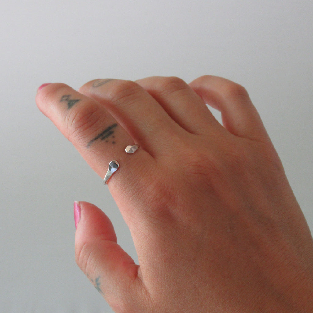 Open Flared Ring